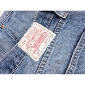 Levis Premium 501 Circular Original Fit Straight Leg Jeans 32x30